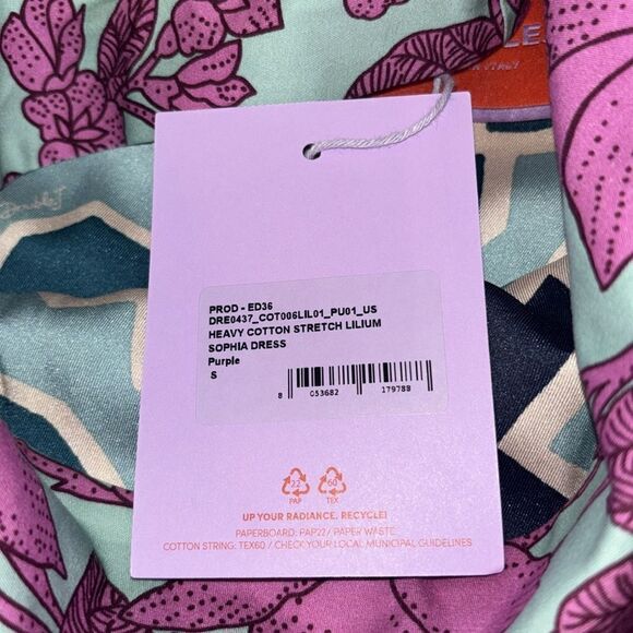 LA DOUBLEJ Lilium Sophia Midi Dress Sz S NWT - Picture 9 of 16